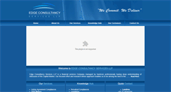 Desktop Screenshot of edgeconsultancy.in