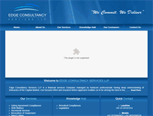 Tablet Screenshot of edgeconsultancy.in